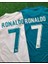 R.madrid #7 C.ronaldo Kiev % Turkuaz Uzun Kollu Forması 2 Li Set 5