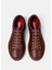 Pelotas Soller Kahverengi Deri Erkek Sneaker 4