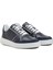 Lacivert Logolu Erkek Deri Sneaker 2