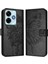 Xiaomi Poco M6 4g Kabartma Kelebek Premium Deri Manyetik Için Kılıf (Yurt Dışından) 1
