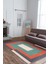 Funk Modern Dokuma Pamuk Polyester Renkli Halı (Al 400) 1