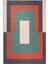 Funk Modern Dokuma Pamuk Polyester Renkli Halı (Al 400) 2