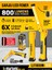 Şarjlı LED Fener 800 Lümen Katlanır 3.7 Volt/ 2000 Mah 3