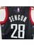 Houston Rockets 2025 Alperen Şengün Basketbol Siyah Forması 1