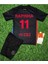 Fc/ Barcelona #11 Raphinha 2024/25 Deplasman Çocuk Forması 4 Lü Set (Black) 1