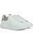 Oversized Beyaz Erkek Deri Sneaker 2