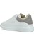 Oversized Beyaz Erkek Deri Sneaker 3