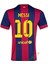 Barcelona 2014-2015 Sezonu Şampiyonlar Ligi Finali Messi Retro Maç Forması 3