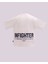 Erkek Kısa Kol Leather Applique Oversize Ekru Tişört 1