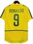 Nostalji Brezilya 2002 Dünya Kupası Finali Ronaldo Iç Saha Retro Forması 1