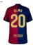 Barcelona.1 Bordo #20 Dani Olmo 2024/25 Çocuk Forma Takımı 3lü Set 1