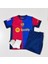 Barcelona.1 Bordo #20 Dani Olmo 2024/25 Çocuk Forma Takımı 3lü Set 2