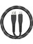 C89 Nyloflex 3m 3A USB To Lightning Hızlı Şarj Kablosu 1