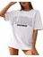 Bisiklet Yaka Baskılı T-Shirt - Beyaz 4