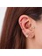 14 Ayar Altın Taşlı Minimal Tragus Piercing 3