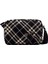 Check Crossbody Siyah Erkek Omuz Çantası 1
