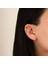 14 Ayar Altın Taşlı Taç Tragus Piercing 3