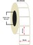 Termal Terazi Etiketi 40X58MM - 500'LÜ Rulo 2