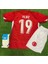 Euro 2024 Türkiye Kenan Yıldız 19 Numara Çocuk Iç Saha Forması 3 Lü Set (Kırmızı) 1