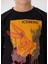 Siyah Bisiklet Yaka Uzun Kollu Erkek Çocuk T-Shirt 3
