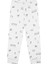 Penguen Adası Beyaz Uzun Kollu Erkek Çocuk Pijama Takımı 3