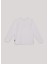 Beyaz Baskılı Uzun Kollu Erkek Çocuk T-Shirt 2