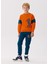 Oranj Baskılı Erkek Çocuk Sweatshirt 3