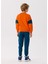 Oranj Baskılı Erkek Çocuk Sweatshirt 4