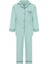 Yeşil Unisex Çocuk Organik Muslin Pijama Takımı 1