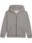 Gri Kapüşonlu Erkek Çocuk Sweatshirt 1