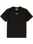 Siyah Logo Detaylı Erkek Çocuk T-Shirt 1