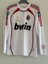 Milan 2006/07 Inzaghi 9 Uzun Kol Yetişkin Forması Beyaz 1