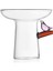 Birds Pembe Kuş Figürlü Cam Yumurtalık 8 cm 1