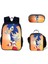 Sonic Ilkokul ve Ortaokul Öğrencileri Çizgi Film Periferik Okul Çantası Üç Parçalı Set (Yurt Dışından) 1