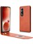 S25 Lüks Dikey Yukarı ve Aşağı Döndürülebilir Kart Yuvası Deri Telefon Kılıfı Koruma Kabuğu (Yurt Dışından) 1