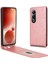 S25 Lüks Dikey Yukarı ve Aşağı Döndürülebilir Kart Yuvası Deri Telefon Kılıfı Koruma Kabuğu (Yurt Dışından) 5
