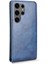 Galaxy S24 Ultra Lüks Dikey Yukarı ve Aşağı Döndürülebilir Kart Yuvası Deri Telefon Kılıfı Koruma Kabuğu (Yurt Dışından) 5