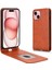 iPhone 15 Plus Lüks Dikey Yukarı ve Aşağı Döndürülebilir Kart Yuvası Deri Telefon Kılıfı Koruma Kabuğu (Yurt Dışından) 1