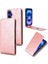 iPhone 16 Plus Lüks Dikey Yukarı ve Aşağı Döndürülebilir Kart Yuvası Deri Telefon Kılıfı Koruma Kabuğu (Yurt Dışından) 1