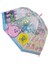 Çocuk Sevimli Şeffaf Uzun Saplı Kemer Şemsiye (Yurt Dışından) 1