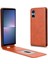 Xperia 5 V Lüks Dikey Yukarı ve Aşağı Döndürülebilir Kart Yuvası Deri Telefon Kılıfı Koruma Kabuğu (Yurt Dışından) 5
