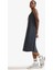Fit Yuvarlak Yaka Modal Kolsuz Midi Elbise F6186AX25SM 3