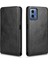Moto G34 Lüks Dikey Yukarı ve Aşağı Döndürülebilir Kart Yuvası Deri Telefon Kılıfı Koruma Kabuğu (Yurt Dışından) 1