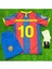 B'arcelona #10 Ronaldinho 2010-11ŞAMPIYONLAR Ligi Finali Çocuk Forması 3lü Set 1