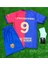 2024/25 Barcelona Iç Saha #9 Lewandowski Çocuk Futbol Forması 4lü Set 1