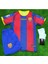 2010 Barcelona Iç Saha # Isimsiz Çocuk Futbol Forması 4lü Set 1
