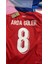 Türkiye Euro 2024 Arda' Güler' 8 Numara Çocuk Forması 3 Lü Set (Kırmızı) 1