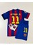 F.c B.a.r.c.e.l.o.n.a 2015 Şampiyonlar Ligi Finali Neymar Jr. Nostalji Çocuk Forması (Armalı Set) 1
