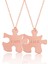 Gümüş Rose Kişiye Özel Puzzle Isimli Kolye 1