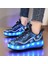 Çocuk Kız Öğrenci Paten Için Spor Ayakkabı LED Parlayan Paten (Yurt Dışından) 2